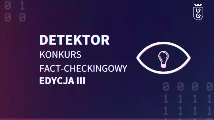 Baner konkursu &quot;DETEKTOR&quot; - III edycja