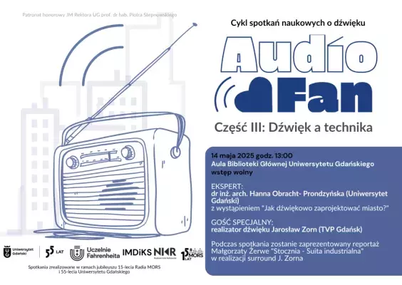 Audiofan - plakat