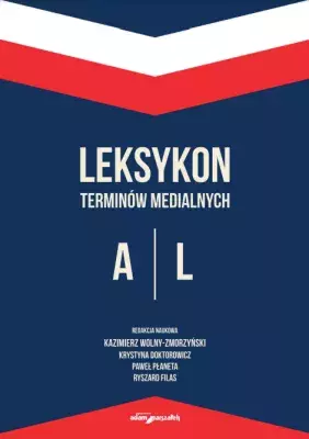 Okładka &quot;Leksykon terminów medialnych&quot;