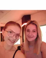 N. Kołodziej i K. Fabianowicz - fot. kolor 1