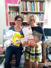 Małgorzata Cackowska i Marnie Campagnaro 1