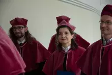 fot. 4 Orszak Rady Wydziału, prodziekani WNS