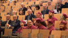 fot. 11 Widok audytorium: członkowie Rady Wydziału
