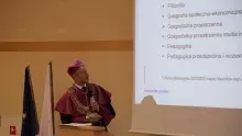 fot. 12 Przemówienie Dziekana WNS, dra hab. Michała Harciarka, prof. UG