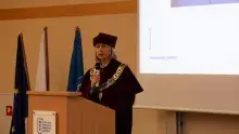 fot. 15 Przemówienie pani Prorektor ds. ds. Współpracy i Rozwoju