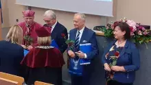 Wręczenie medali Bene merito et merenti