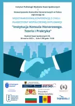 Plakat z informacją o konferencji