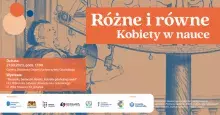 Grafika: Różne i równe. Kobiety w nauce. Debata