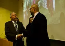 Ambasador Panamy w Polsce oraz Dyrektor Instytutu Politologii WNS UG - Arkadiusz Modrzejewski