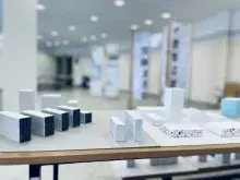 zdjęcie z wystawy prac studentów gospodarki przestrzennej 2
