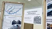 zdjęcie z wystawy prac studentów gospodarki przestrzennej 3