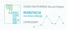 Baner DIAGNOSTYKA PSYCHOLOGICZNA - Studia podyplomowe dla psychologów