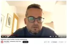 Kadr z nagrania seminarium