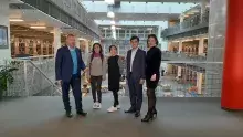 Delegacja z Wietnamu w Bibliotece UG