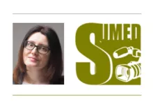 Grafika ze zdjęciem Doroty Godlewskiej-Werner i logo SUMED