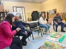 Dialogi malarske dla seniorów - zdjęcie z warsztatów 4