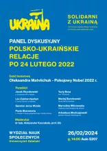 Plakat dot. panelu na WNS