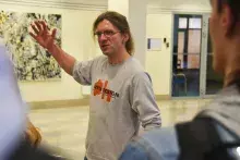 1 Zdjęcie z wernisazu wystawy PROLOG 3, fot. Aleksander Szlęzak
