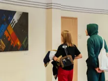 21 Zdjęcie z wernisazu wystawy PROLOG 3, fot. Sandra Cwintal