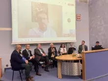 Zdjęcie z panelu dyskusyjnego "Polsko-ukraińskie relacje po 24 lutego 2022" 1