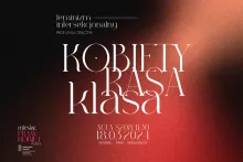 Grafika w czerwonej tonacji z informacją o wykładzie prof. Ewy Graczyk pt. "Feminizm intersekcjonalny – kobieta, rasa, klasa" (duża)
