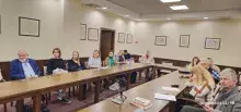 Zdjęcie z seminarium naukowego z serii "Dyskursy o autorytecie" 1