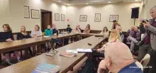 Zdjęcie z seminarium naukowego z serii "Dyskursy o autorytecie" 3