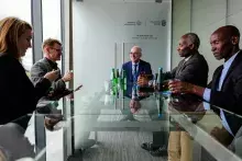 Spotkanie z delegacją z Rwandy fot. 1