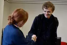 Wręczenie nagród za aktywność w kołach naukowych.