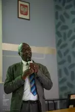 dr Eliezer Niyonzima z UTAB w Rwandzie na WNS