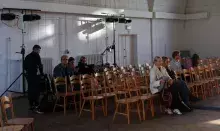 Wizyta studentów dziennikarstwa w synagodze 