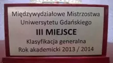 III miejsce WNS w Międzywydziałowych Mistrzostwach UG
