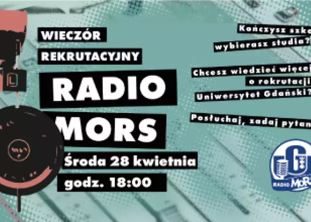 Wieczór rekrutacyjny w Radiu MORS 28 kwietnia, godz. 18.00