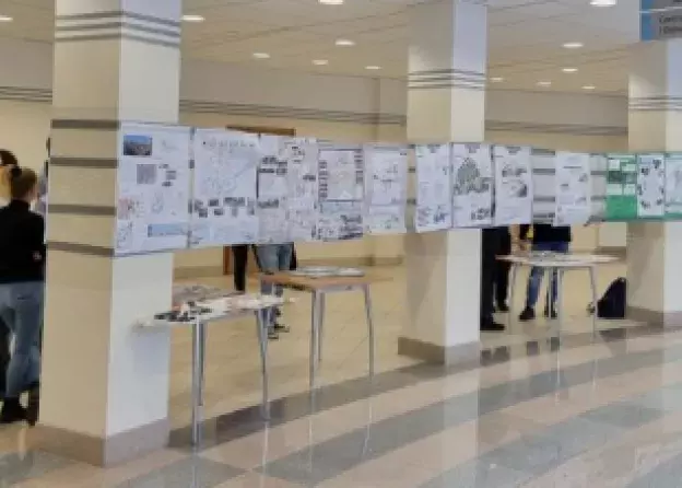 Studenci II r. Gospodarki przestrzennej zaprezentowali publicznie prace semestralne z przedmiotu…