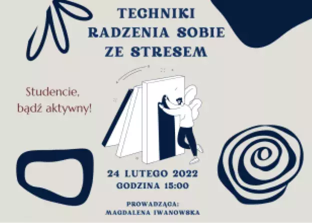 Techniki radzenia sobie ze stresem: szkolenie 24 lutego, 15.00