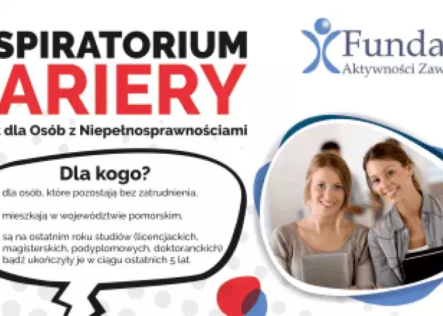 Inspiratorium Kariery - projekt dla osób z niepełnosprawnościami