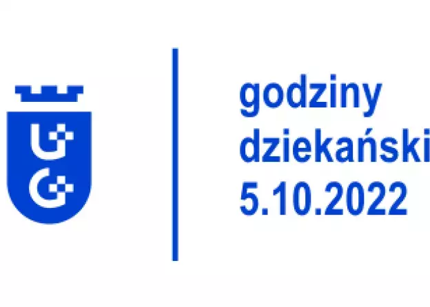 Godziny dziekańskie w dniu 5 października 2022