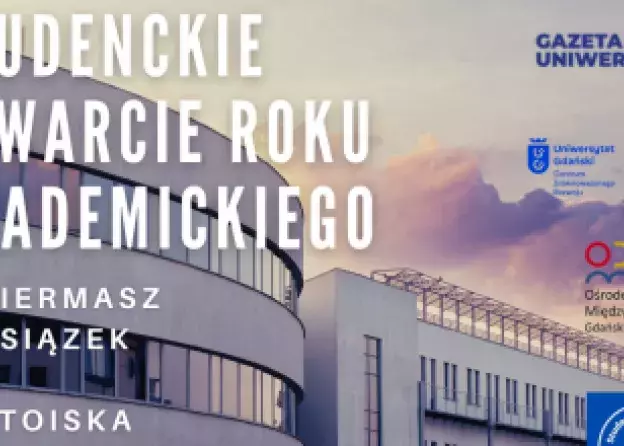 Studenckie Otwarcie Roku 4 października. Kiermasz książek, stoiska jednostek UG, prelekcje…