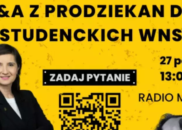 Q&A z Prodziekan ds. Studenckich w Radio MORS 27.10.2022