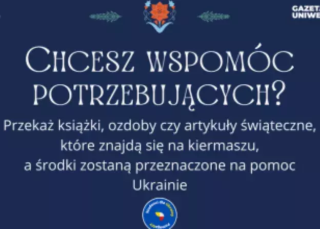 Zbiórka książek, ozdób świątecznych i rękodzieła