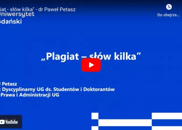 Plagiat - konsekwencje dyscyplinarne i karnoprawne