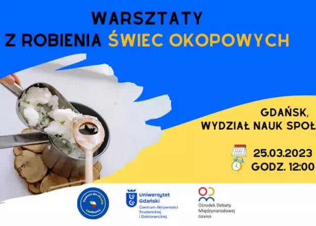 Warsztaty z robienia świec okopowych 25 marca