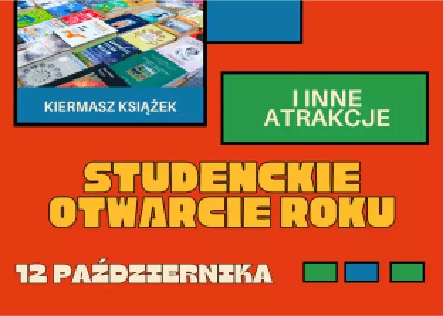 Studenckie Otwarcie Roku już 12 października!