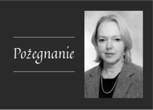 Pożegnanie prof. Barbary Harwas-Napierały