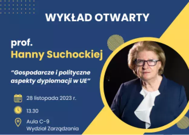 Wykład otwarty prof. Hanny Suchockiej