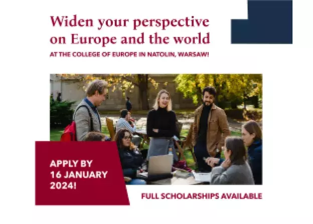 Nabór na studia europejskie w College of Europe w Natolinie - stypendia MSZ