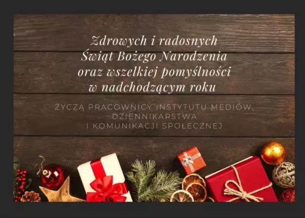 Zdrowych i radosnych Świąt Bożego Narodzenia!