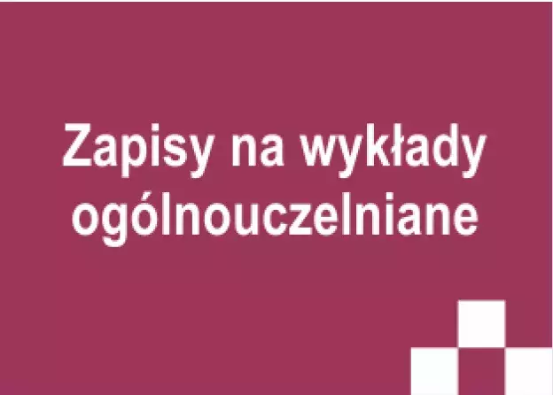 Zapisy na wykłady ogólnouczelniane semestr letni 2023-2024