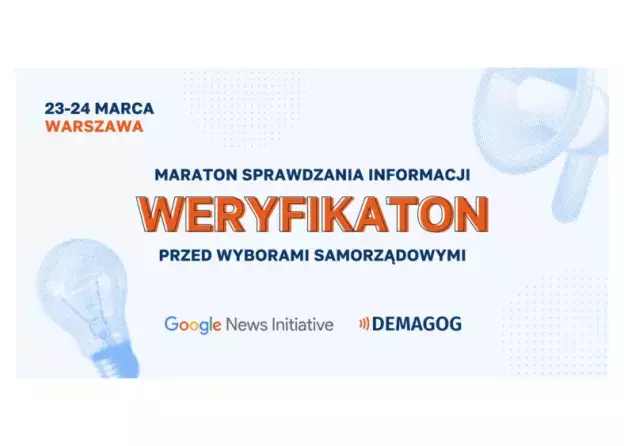Weź udział w Weryfikatonie! Sprawdzaj informacje przed wyborami samorządowymi