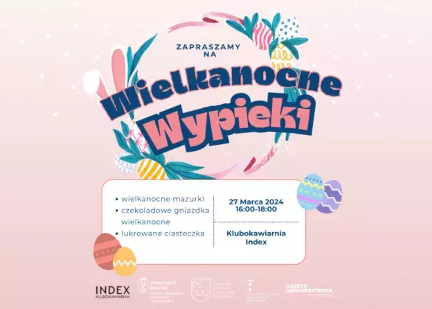 Wielkanocne wypieki w Klubokawiarni Index 27 marca